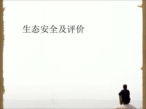 生态安全PPT课件.ppt