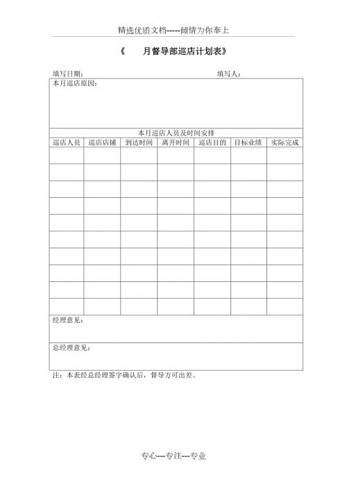 巡店计划表共11页.doc