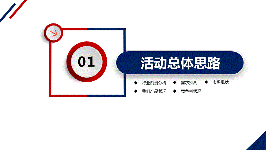 框架完整全面红蓝色大气活动营销方案策划动态ppt.pptx_第3页