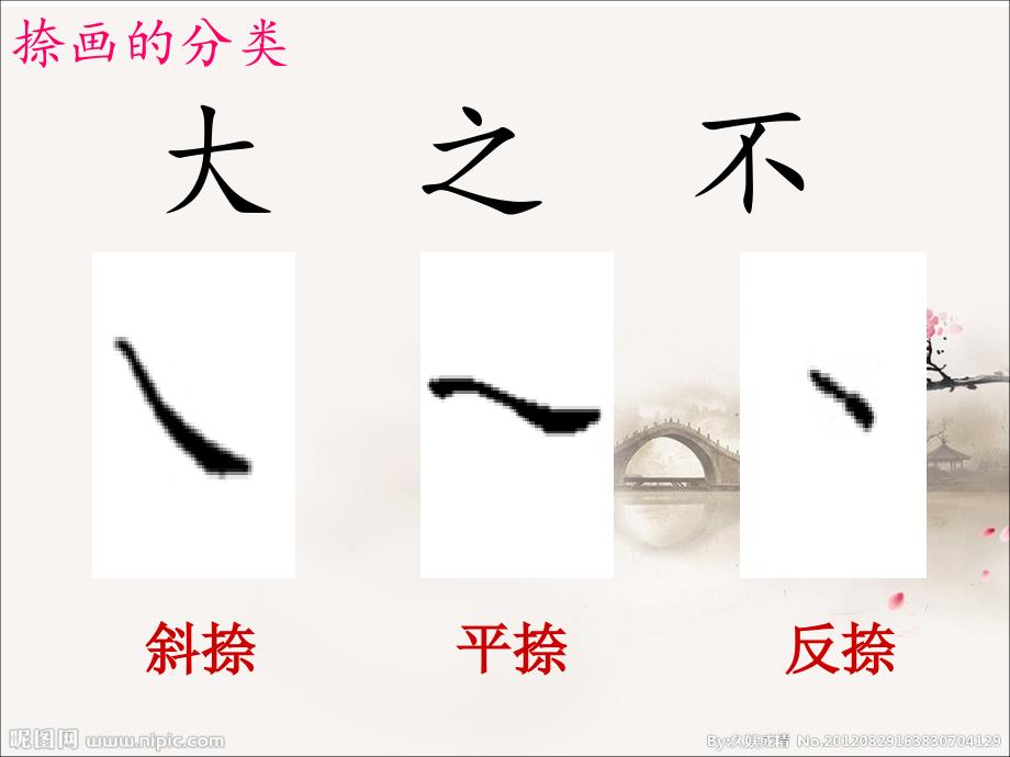捺画的写法PPT课件.ppt_第2页