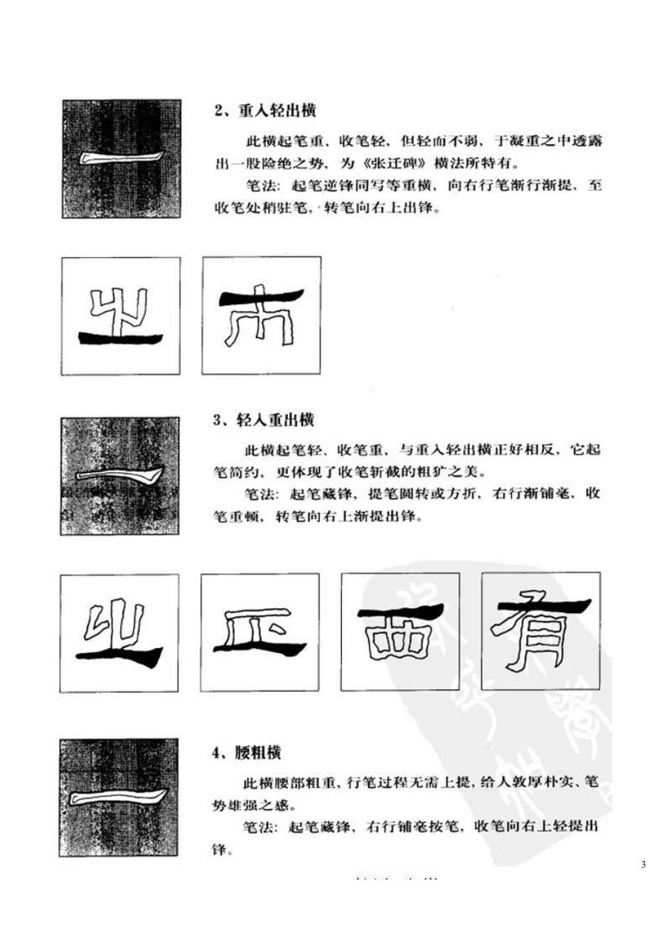 张迁碑笔法详解.doc_第3页