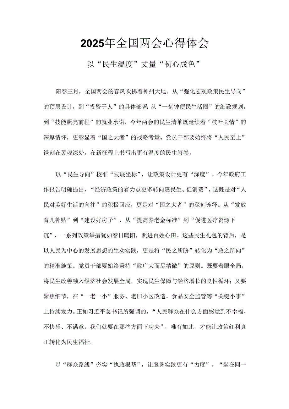班子2025年两会心得体会六篇合集.docx_第3页
