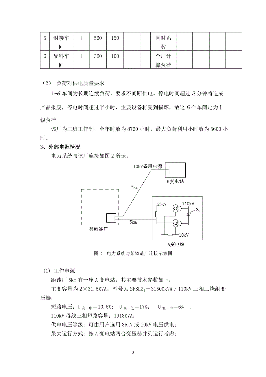 毕业设计论文铸造厂总降压变电所及厂区设计.doc_第3页