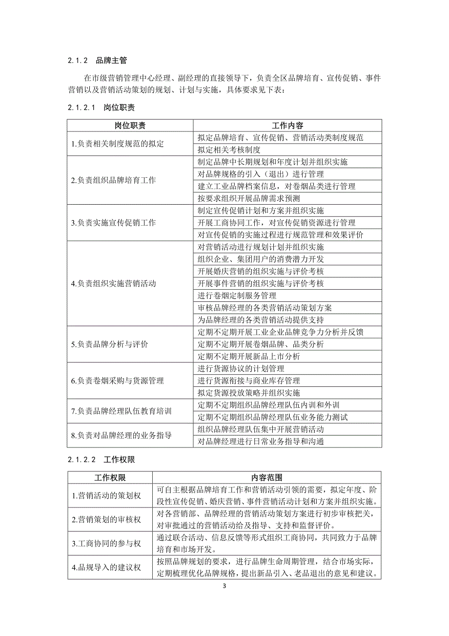 烟草商业企业客户经理职业化建设岗位工作规范试行WORD文档.docx_第3页