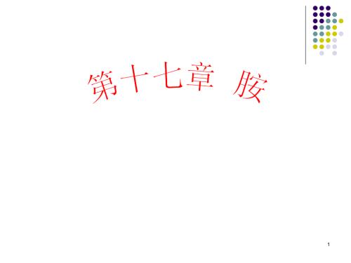 温州大学有机化学课件第十七章.ppt