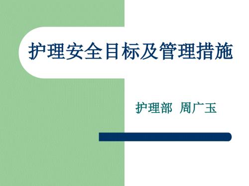 护理十大安全目标.ppt