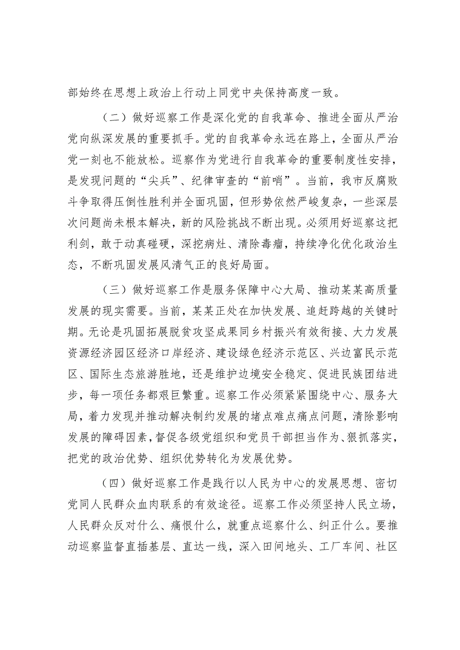 在2025年全市巡察工作会议上的讲话.docx_第2页