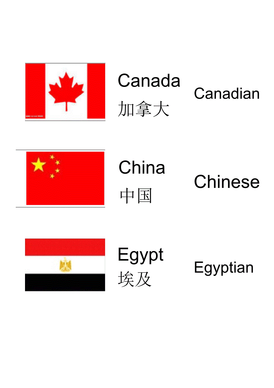 小学英语常见国家国籍国旗整理方便打印.docx_第2页