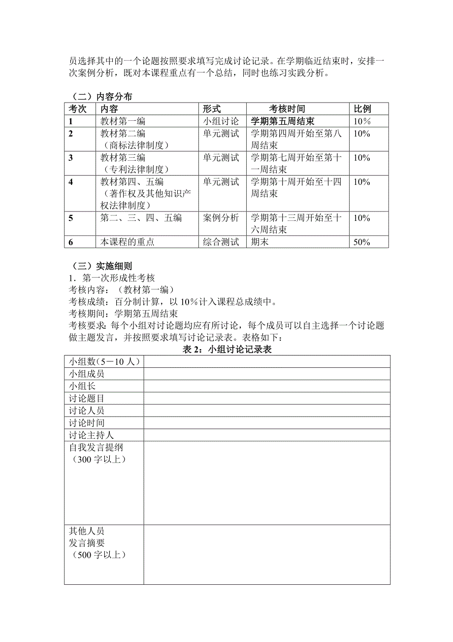 知识产权法课程改革实施方案.doc_第3页
