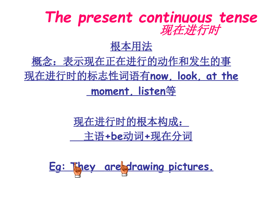 小学现在进行时课件PPT精.ppt_第2页