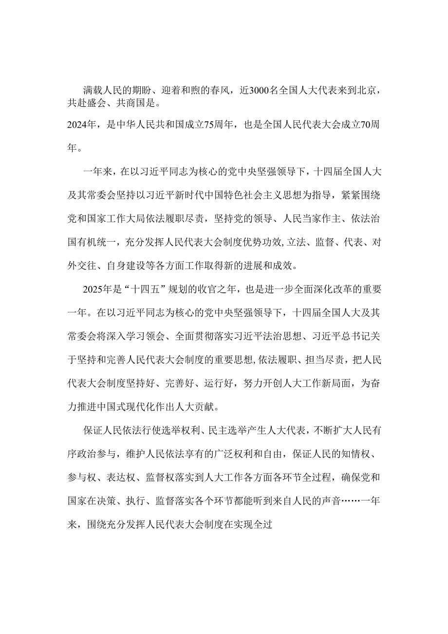 班子2025年两会发言稿.docx_第1页