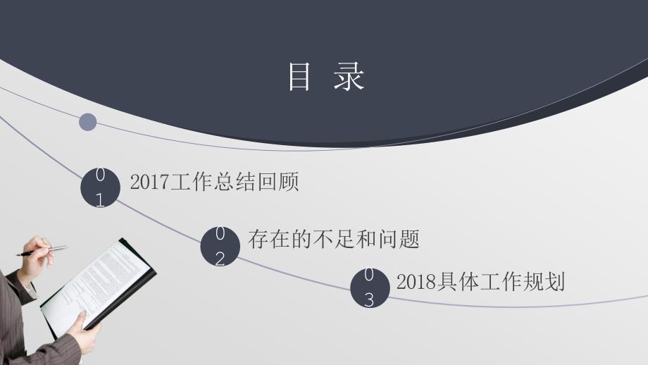 框架完整的人事部行政部工作总结年终总结PPT模板.pptx_第3页