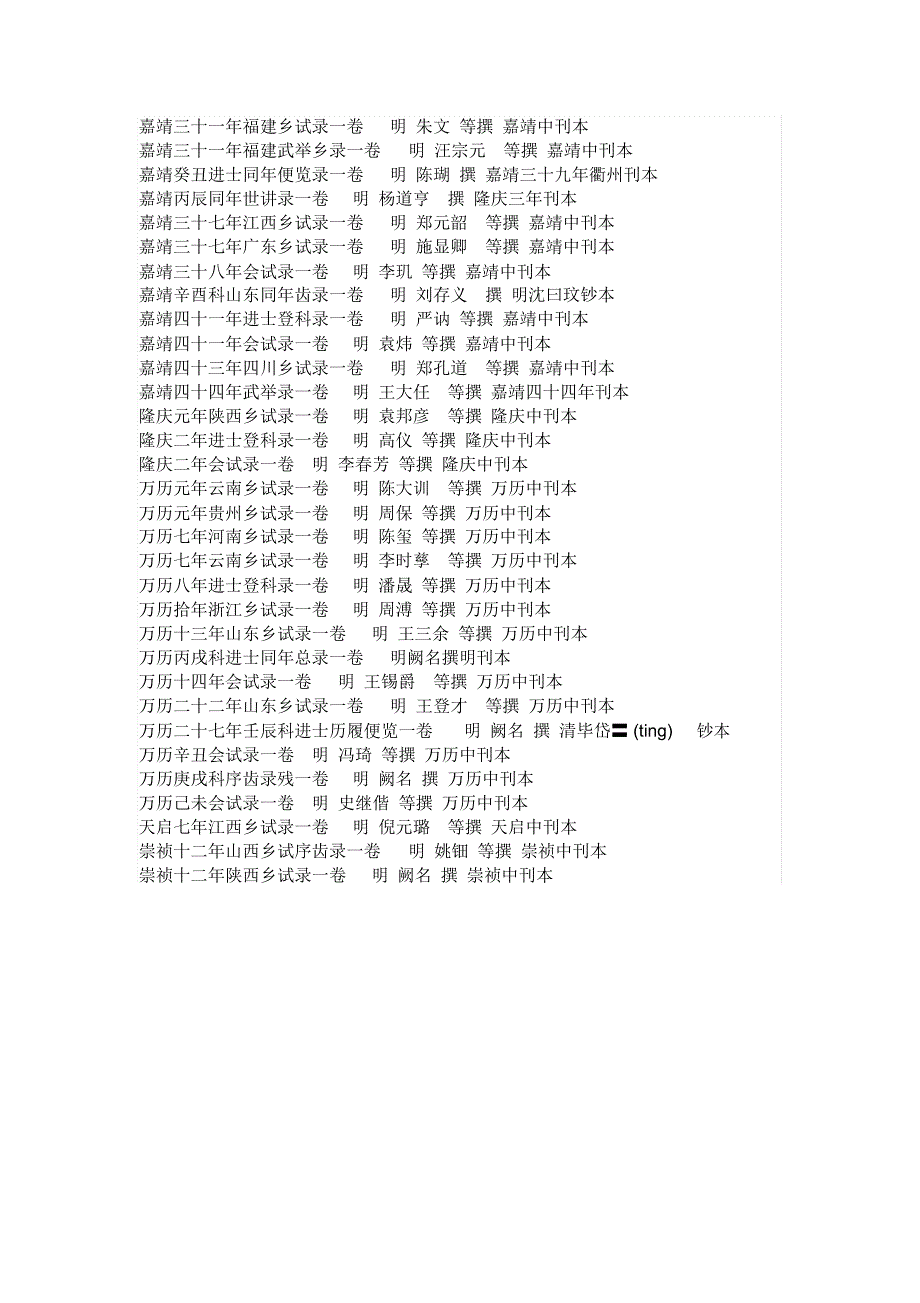 明代登科录汇编.doc_第2页
