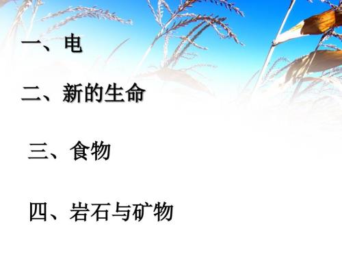 教科版四年级下册科学各单元知识点总结.ppt