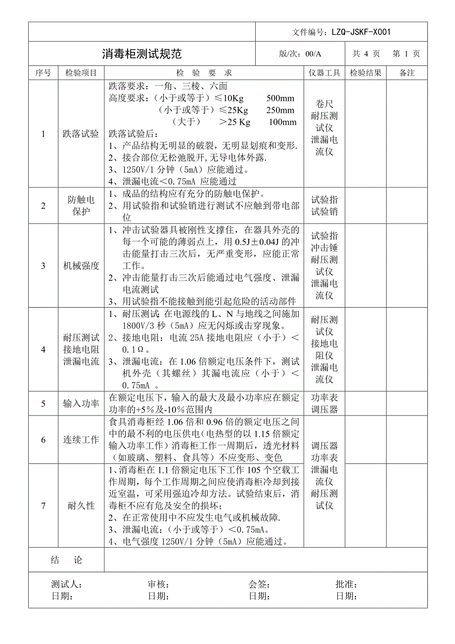 消毒柜试验规范.doc_第2页