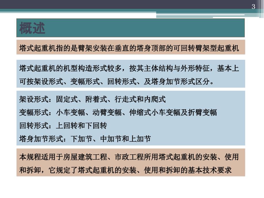 建筑施工塔式起重机安装使用拆卸安全技术规程要点解读.ppt_第3页