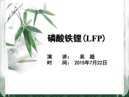 磷酸铁锂材料介绍.ppt