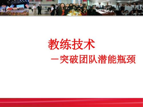 教练技术第一阶段突破命运的迷雾PPT课件.ppt