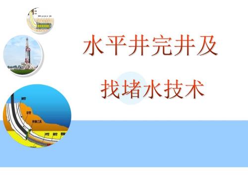 水平井完井及找堵水技术.ppt