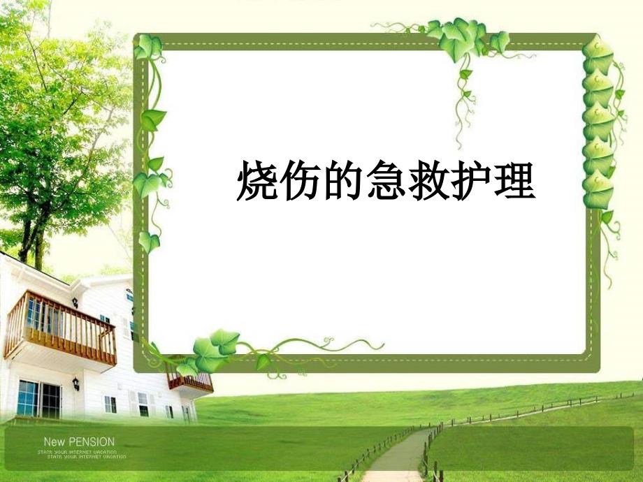 烧伤的急救护理PPT课件.ppt_第1页
