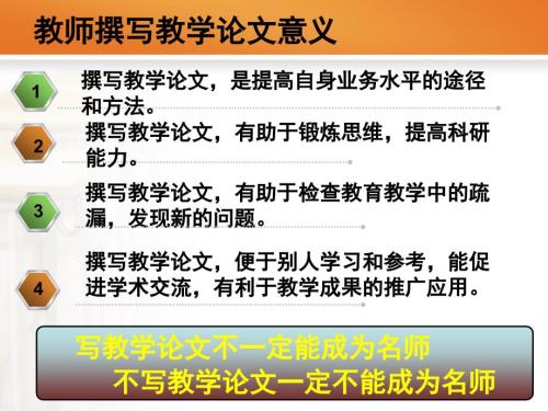教师教学论文写作PPT课件.ppt