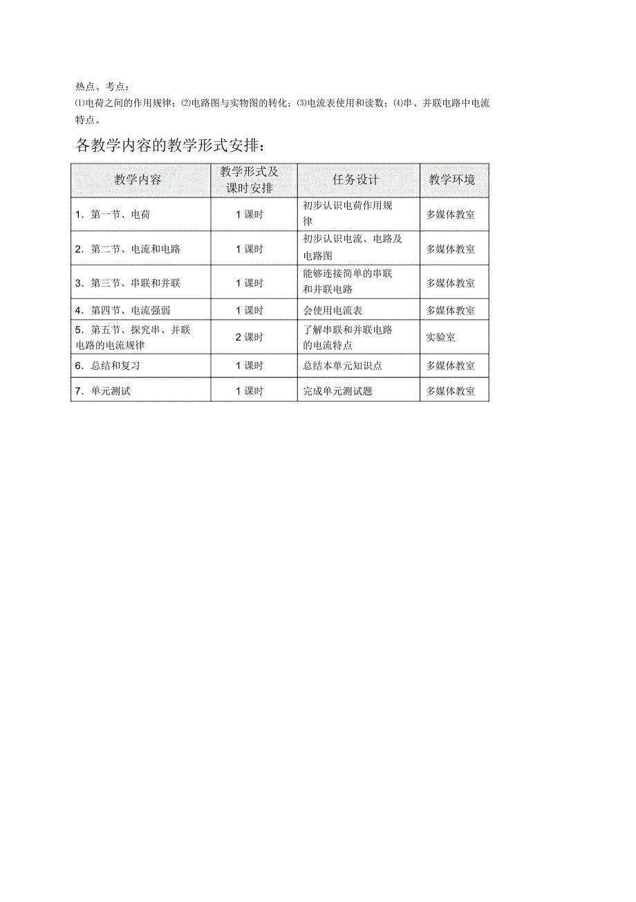 电流和电路单元教学设计.docx_第2页