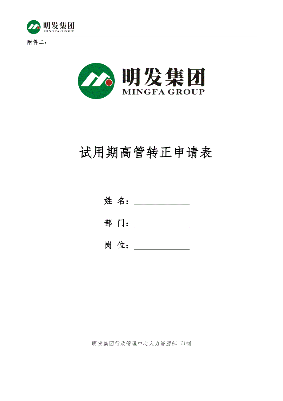 明发集团高管试用期考核管理制度草案.doc_第1页