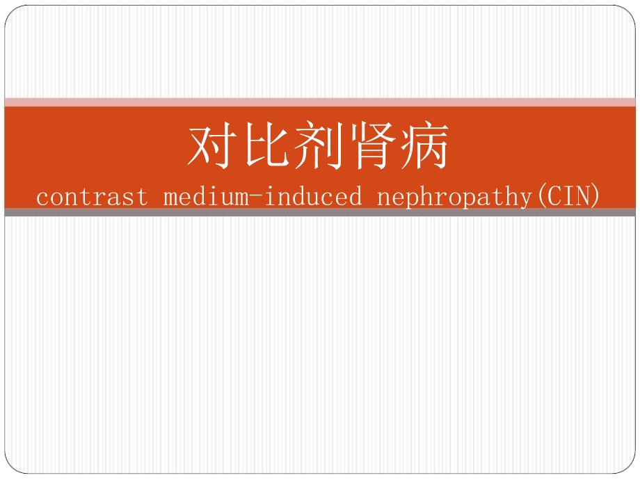 碘对比剂肾病指南及中国专家共识.ppt_第1页