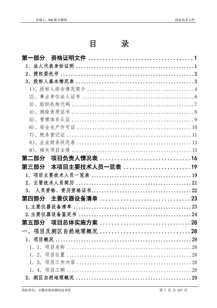 测绘项目投标技术文件范例.doc_第2页