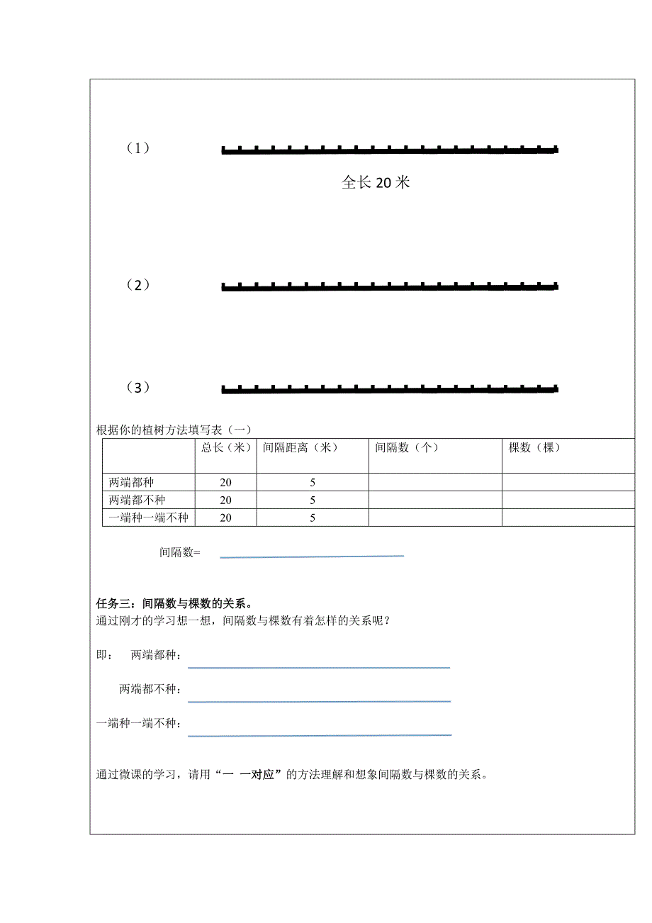 植树问题学习任务单一稿.doc_第2页