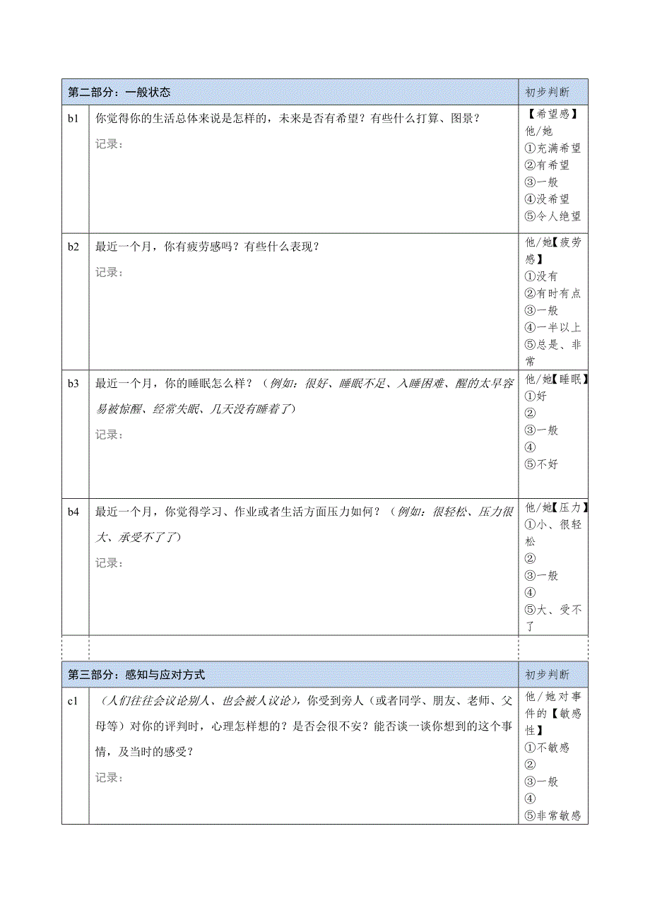 小学生心理访谈记录样表.doc_第2页