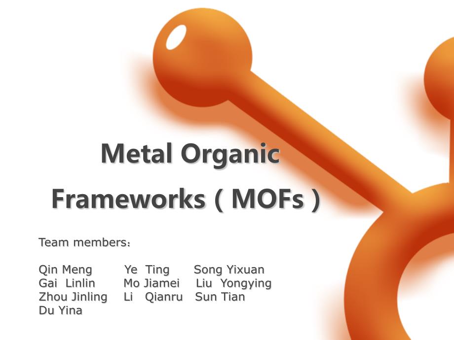 金属有机框架MOFs的合成和应用PPT课件.pptx_第2页