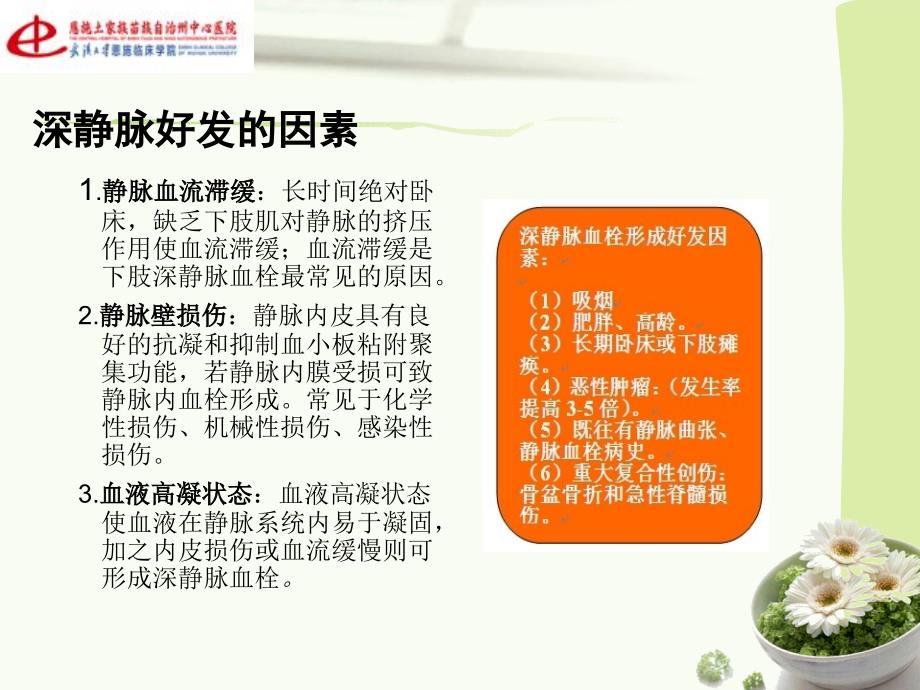 运用PDCA管理降低深静脉血栓的发生率.ppt_第3页