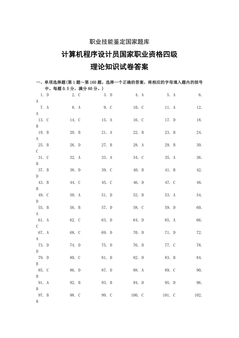 计算机程序设计员试题及答案.doc_第3页