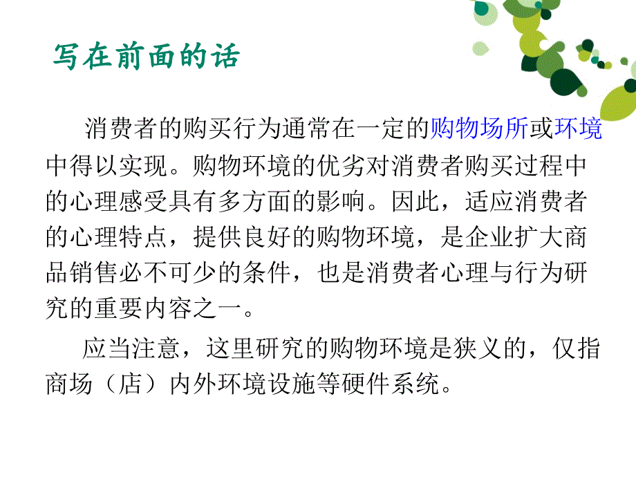 购物环境对消费心理的影响分析.ppt_第2页
