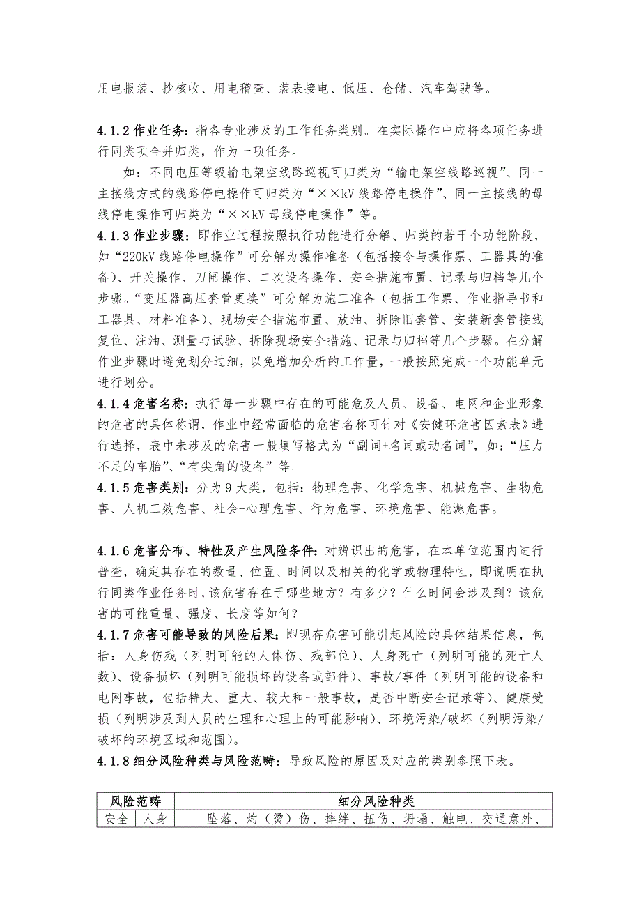 精华版中国南方电网公司作业危害辨识与风险评估方法.doc_第2页