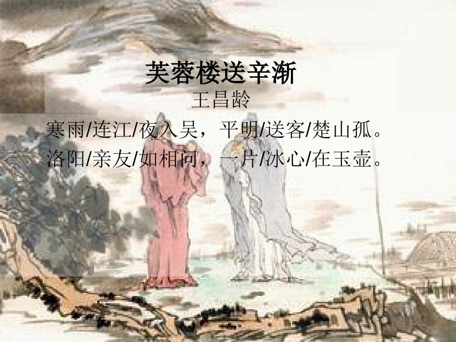 芙蓉楼送辛渐PPT课件.ppt_第3页