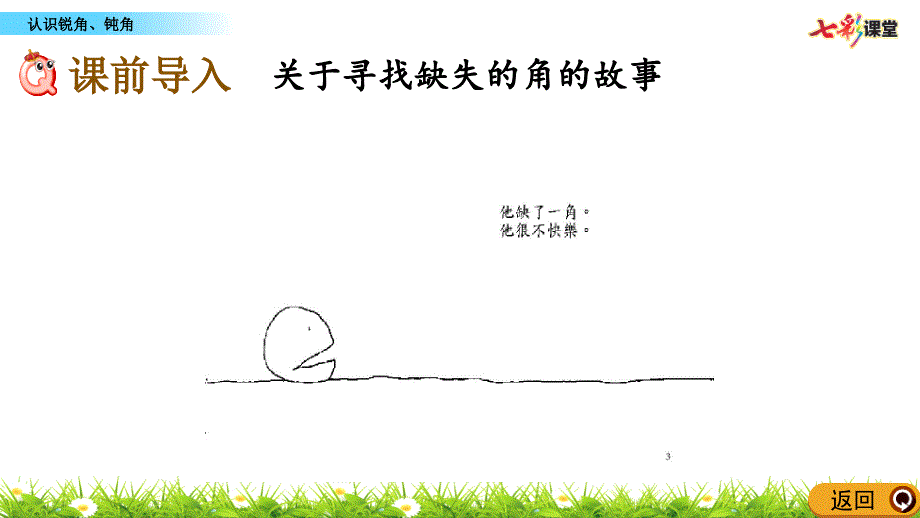 西师大版数学二年级上册2.2认识锐角钝角ppt课件.pptx_第3页