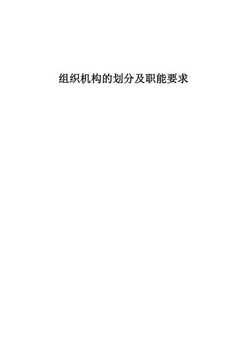 软件公司组织结构及部门职能.doc