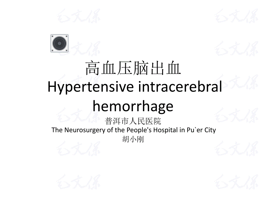 高血压脑出血PPT课件.ppt_第1页