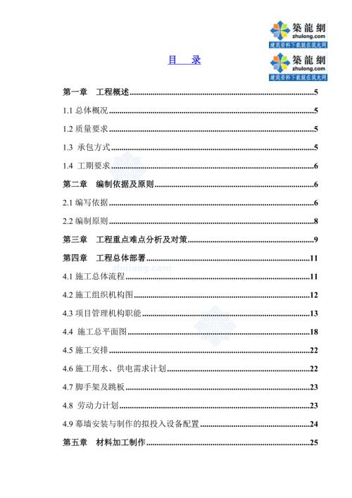 高层酒店干挂石材幕墙工程施工方案.doc