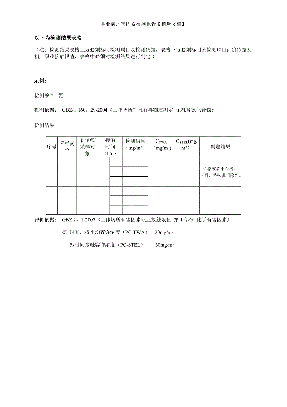 职业病危害因素检测报告精选文档.doc_第3页
