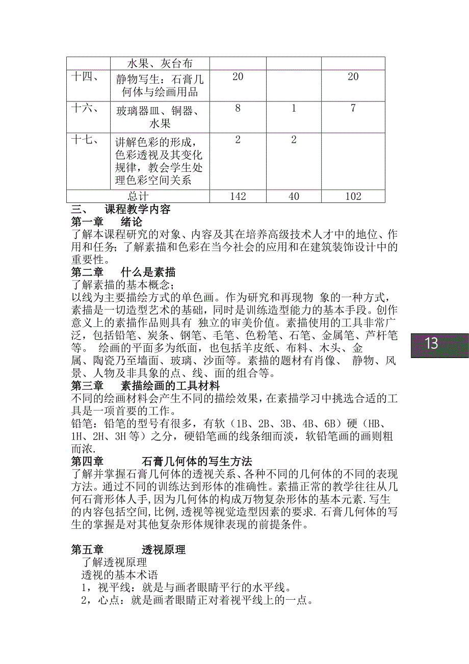 美术课程教学大纲.doc_第2页