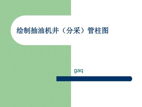绘制抽油机井分采管柱图.pps