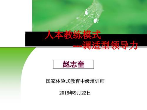 领导和领导力PPT课件.ppt