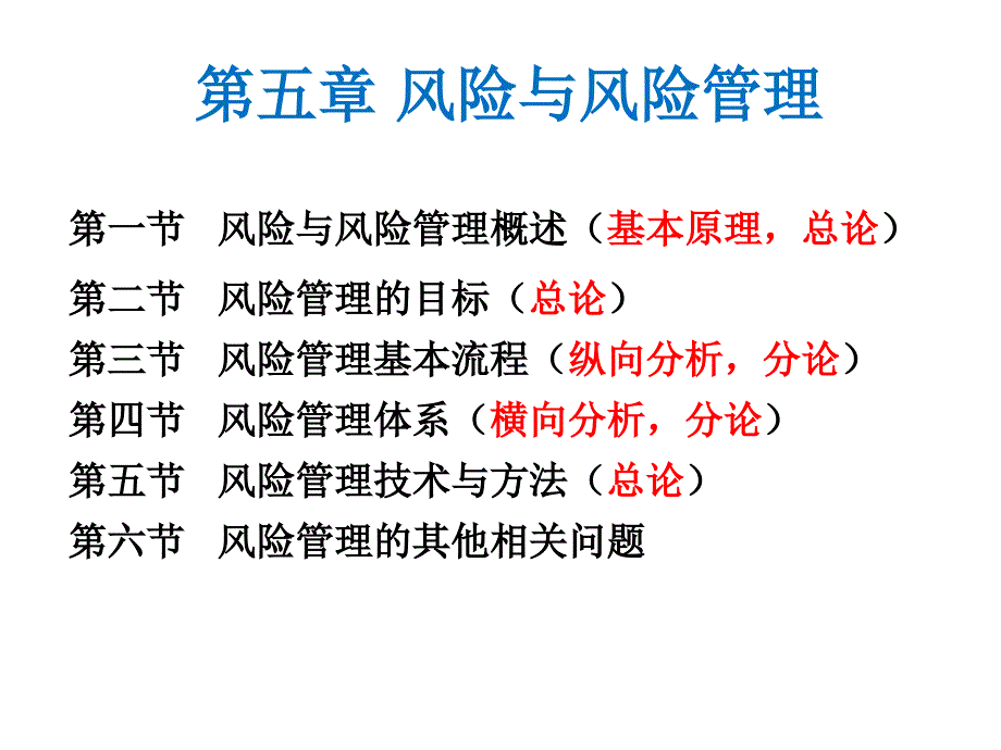 风险与风险管理PPT课件.ppt_第1页