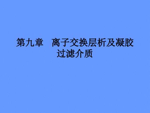 离子交换层析.ppt