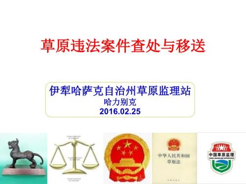 草原违法案件的查处与移交程序.ppt