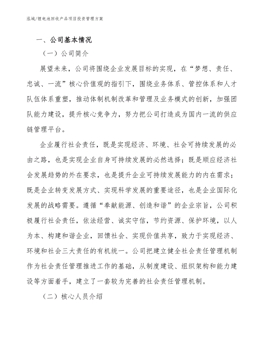 锂电池回收产品项目投资管理方案.docx_第3页