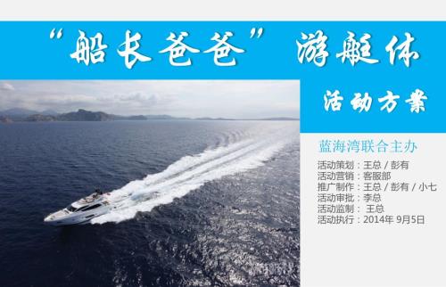 蓝海湾游艇活动策划案.pptx